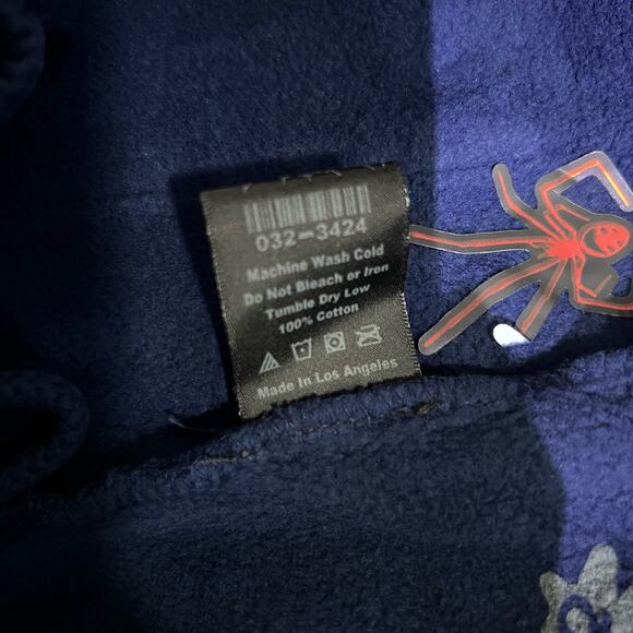 Sp5der Beluga Sweatpants Navy/Red Size XL - Picture 4 of 6